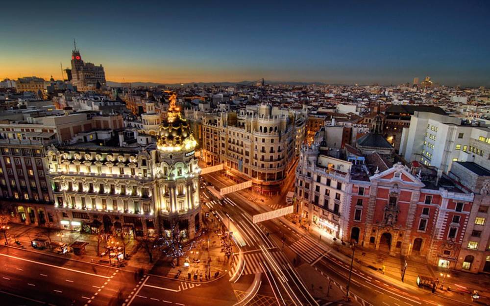 Spain itinerary - Madrid at Night