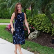 Ann Taylor Shadow Floral Dres 05