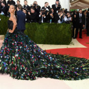 2016 Met Gala Best Dressed Zoe Saldana in Dolce & Gabbana