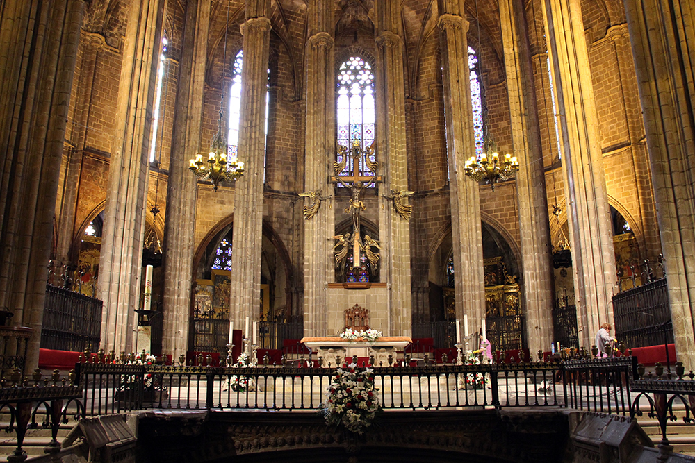 Alter of the Catedral de Barcelona