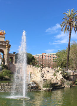 Barcelona Bike Tour Cascada Monumental