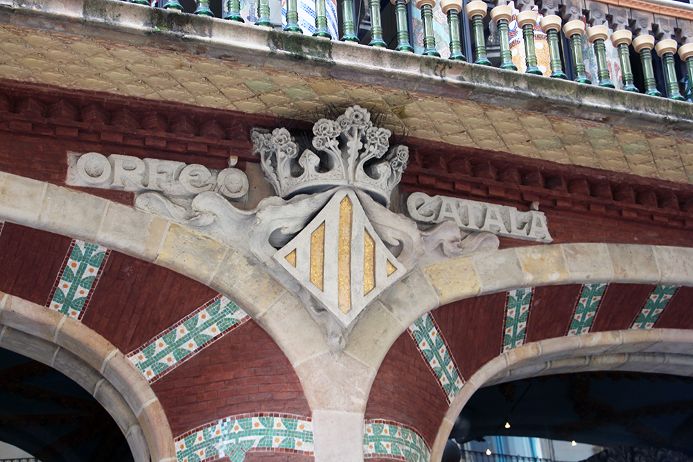 Barcelona Bike Tour Palau de la Musica Orfeo Catalana