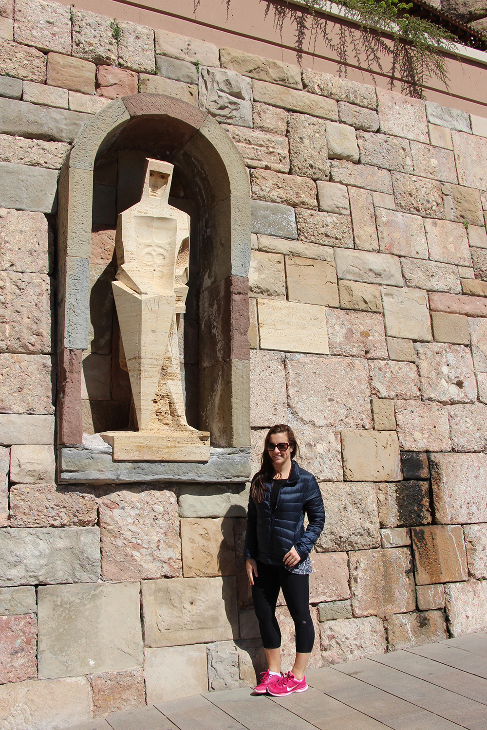 Montserrat Monastery Statue