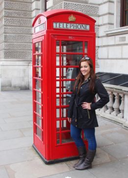 Sparkles and Shoes Red Phone Booth London
