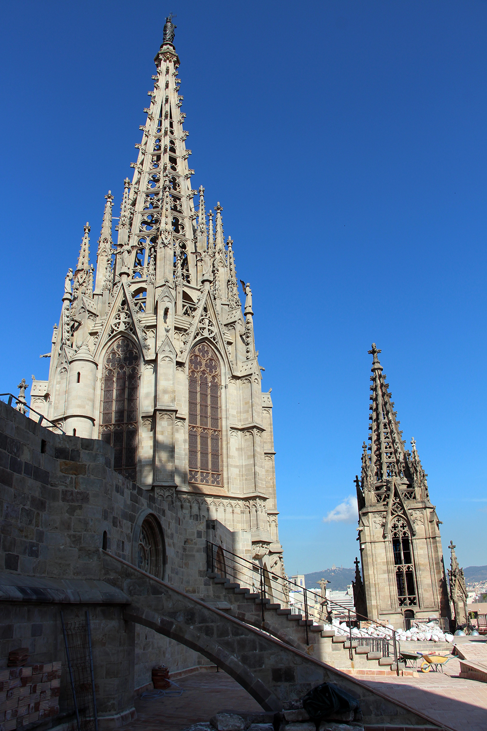 Steeple of the Catedral de Barcelona