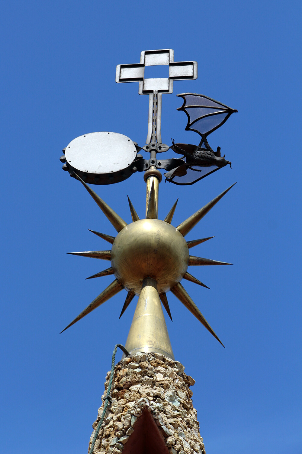 Antoni GaudI Designed Lightning Rod