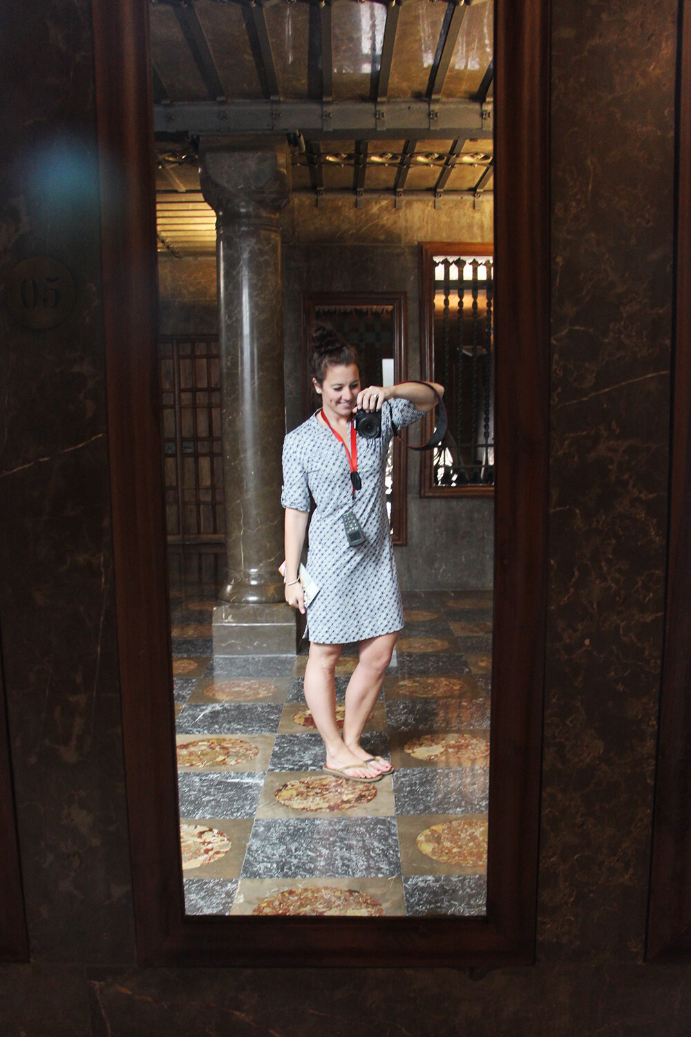 Barcelona Mirror Selfie