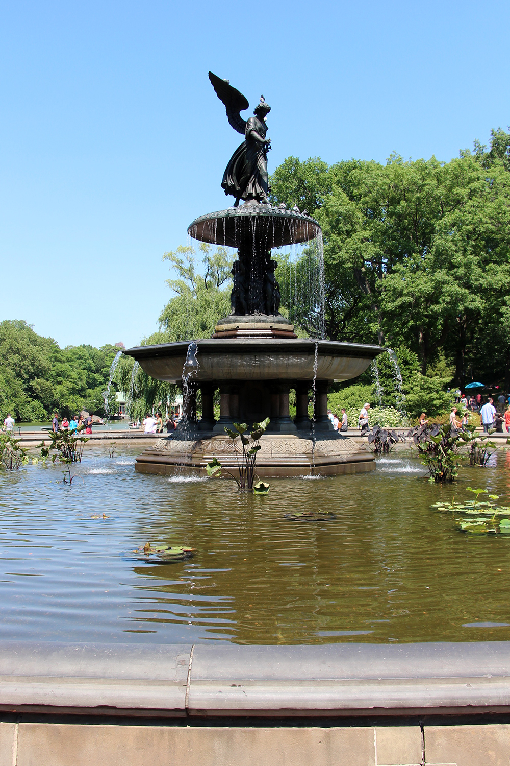 Bethesda Fountain in Central Park