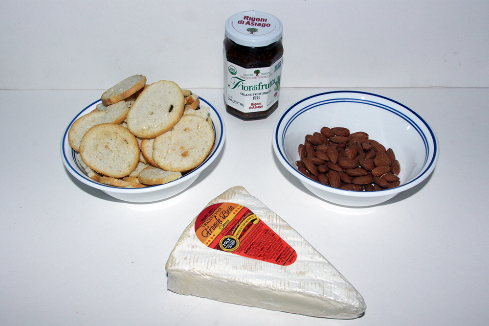 Fig and Brie Appitizer Ingredients