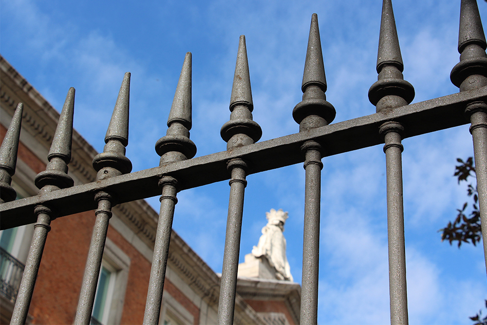 Gates of Thyssen-Bornemisza Museum