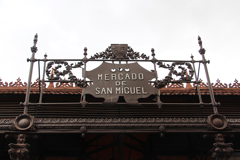 Mercado de San Miguel Sign