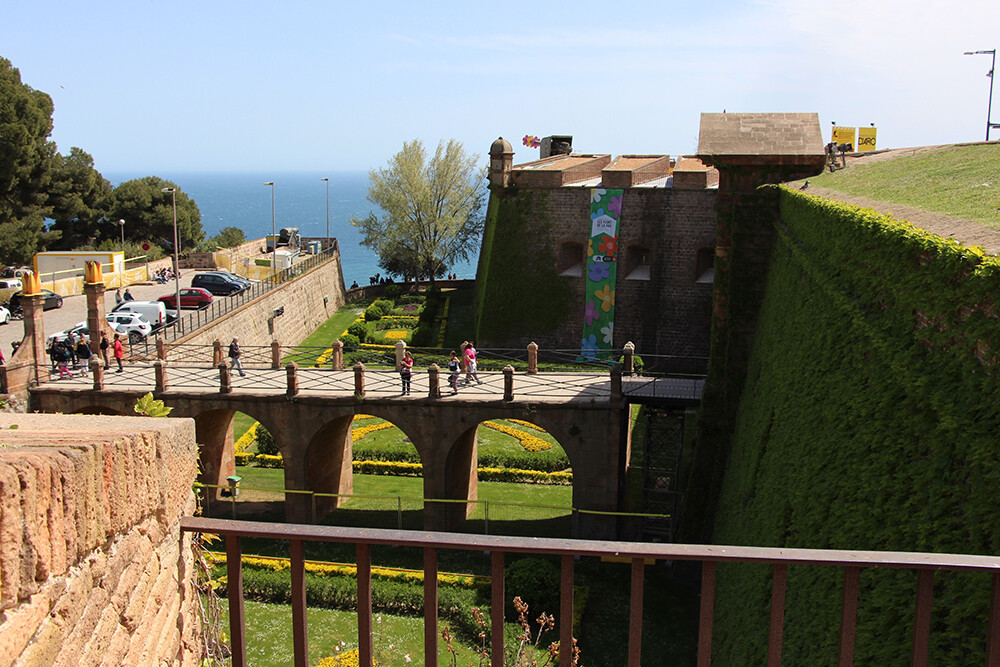 Montjuic Castle Enterance