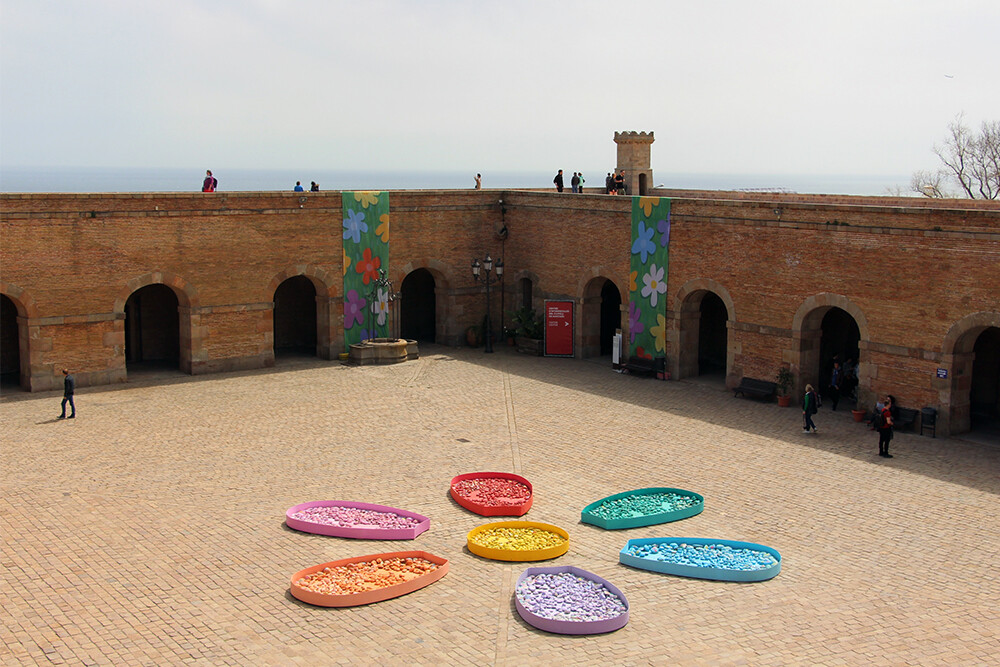 Montjuic Castle Flowers
