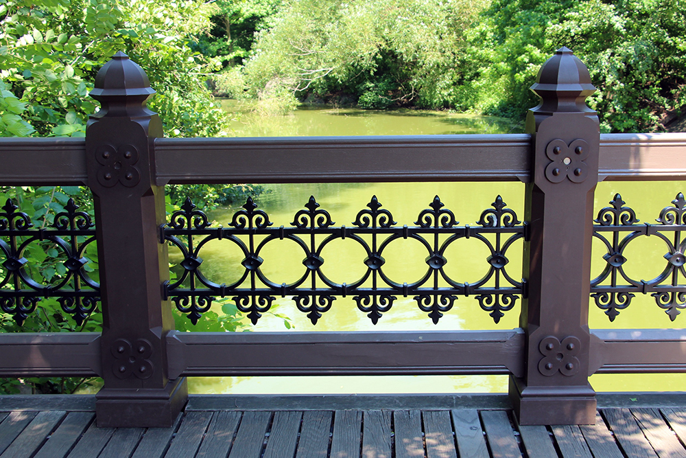 Oak Bridge at Bank Rock Bay in Central Park