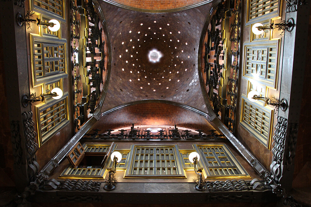 Palau Guell Central Hall