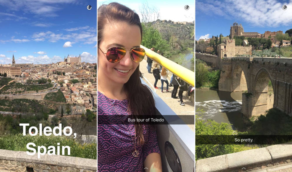 Toledo Spain Snapchat Story