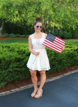 4th of July Outfit - endless rose Summer Dots Dress