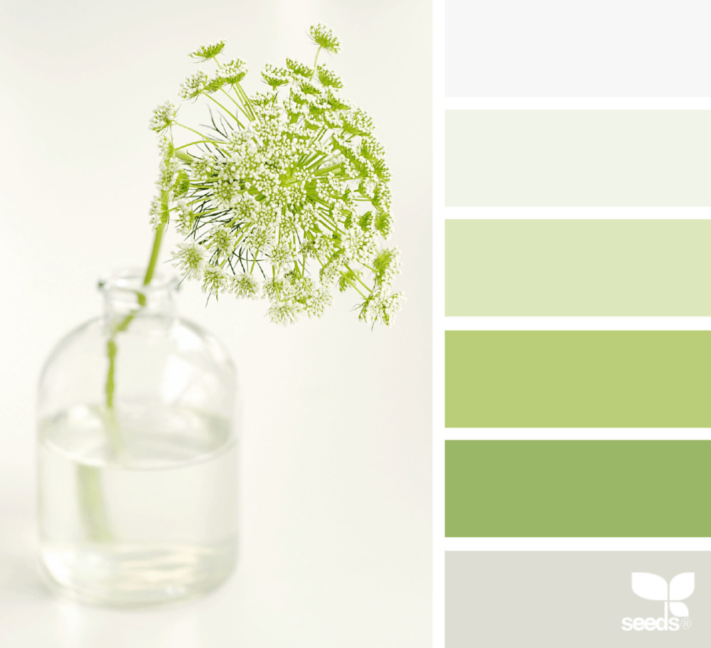 Design Seeds Color Palette Flora Tones