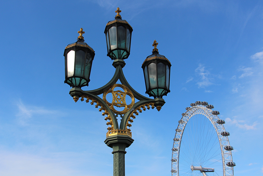 London Eye from the Westminster Bridge