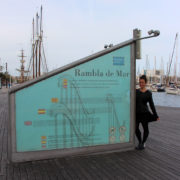 Barcelona Harbor Sign