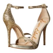 Sam Edelman Eleanor High Heels in Jute Glitz Fabric