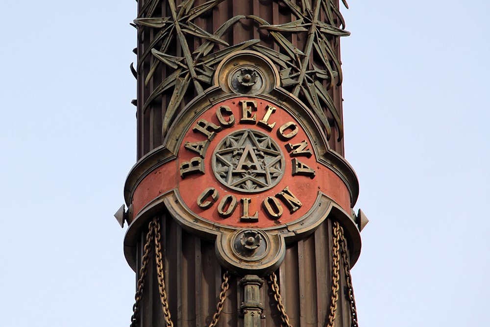 The Columbus Monument in Barcelona