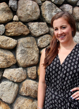 cupcakes and cashmere Chanelle Printed Jumpsuit wearing Shopbop