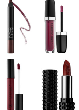Fall 2016 Beauty Trends - Dark Vampy Lips