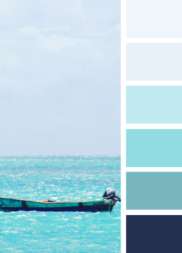 Ocean Color Palette - Sea Brights 1