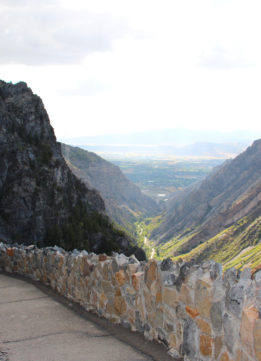 Path to the Timpanogos Cave National Monument