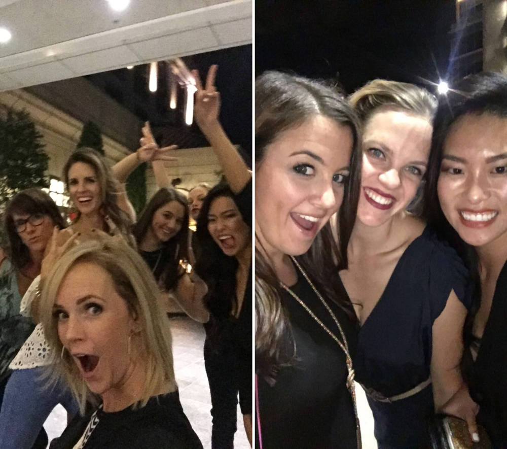 Salt Lake City Girls Night Selfies