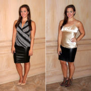 Leather Pencil Skirt