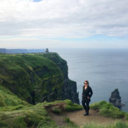 At the Cliffs of Moher in County Clare