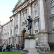 Front of Trinity College Dublin