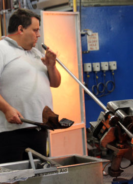 Glass Blowing at House of Waterford Crystal 03