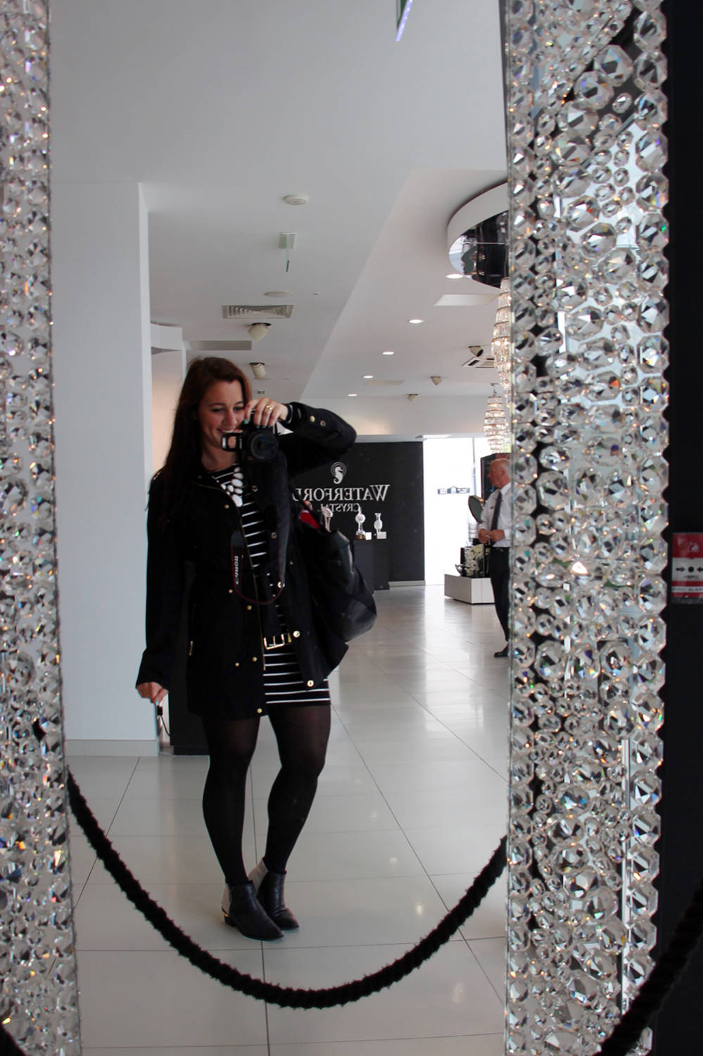 Selfie at House of Waterford Crystal