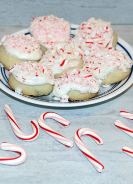 Peppermint Melt Cookies