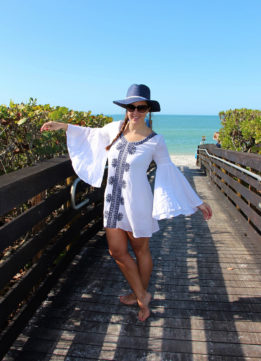 Twirling in the L*Space Sina Tunic Beach Coverup