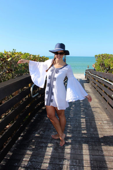 Twirling in the L*Space Sina Tunic Beach Coverup
