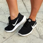 Black and White Nike Sneakers