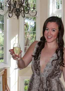 Cheers in my New Year's Eve Outfit