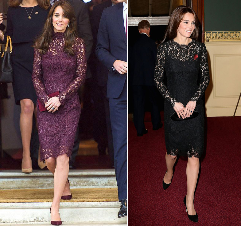 Kate Middleton Dolce and Gabbana Lace Dress