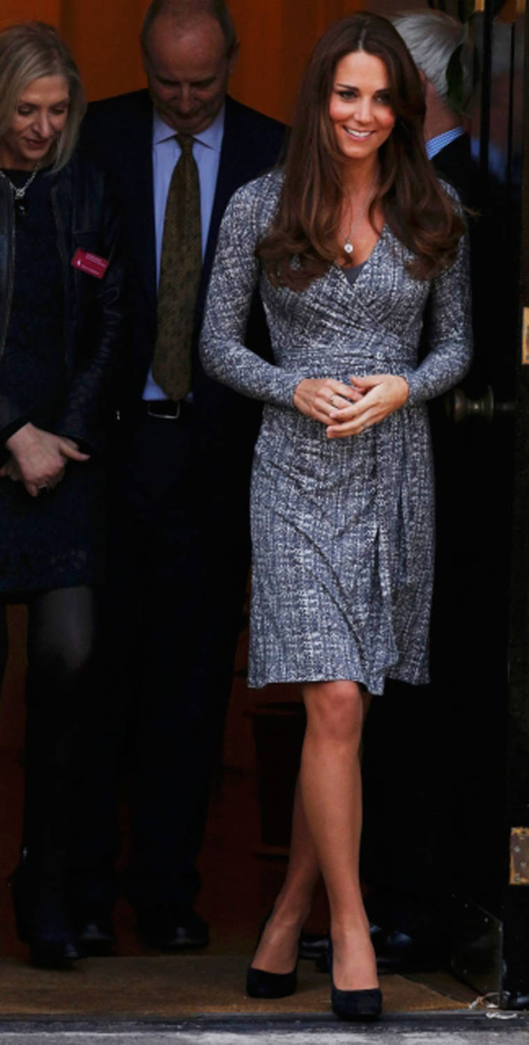 Kate Middleton in Indian-Designer Salon