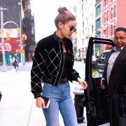 Gigi Hadid Velvet Blazer