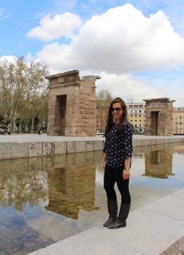 At the Temple of Debod