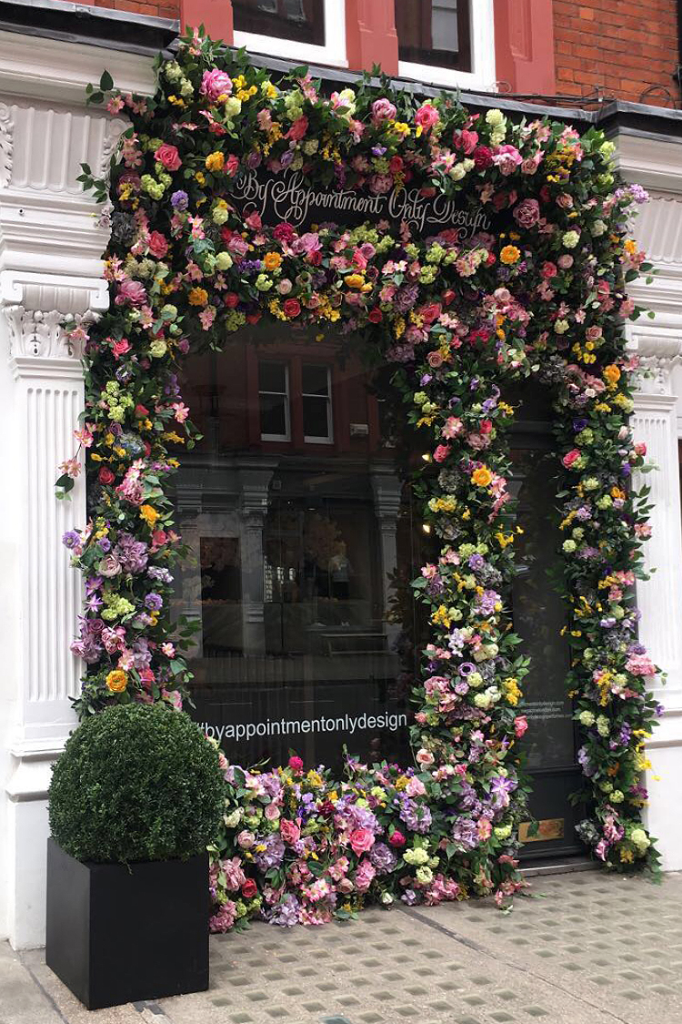 Flower Wall in London