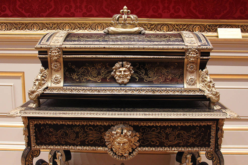 Gold and Black Chest at the Wallace Collection