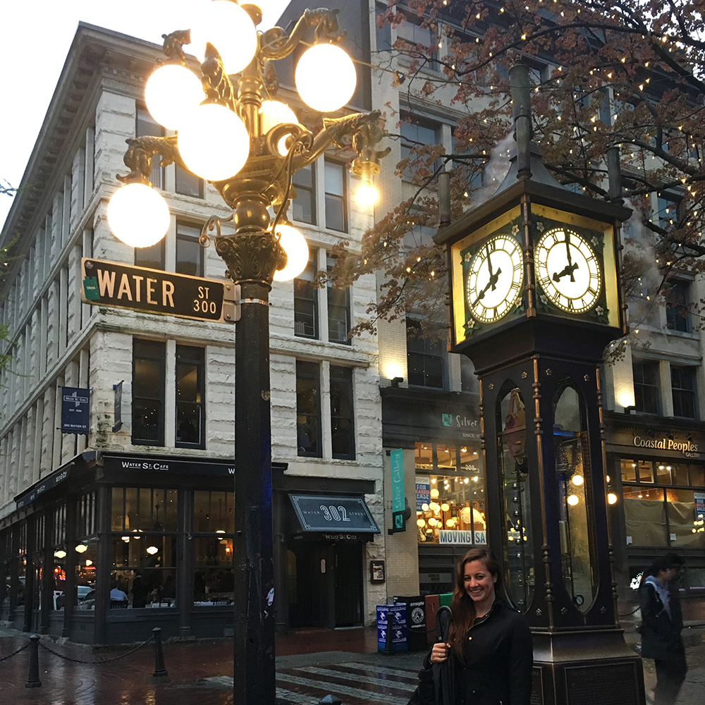 Steam Clock in Gaslamp District