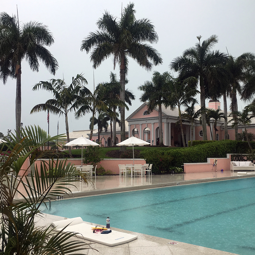 Swimming in the Rain in Naples