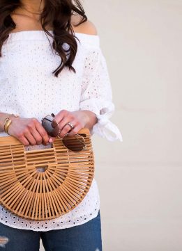 Alissa of Lipgloss and Labels Cult Gaia Ark Bag